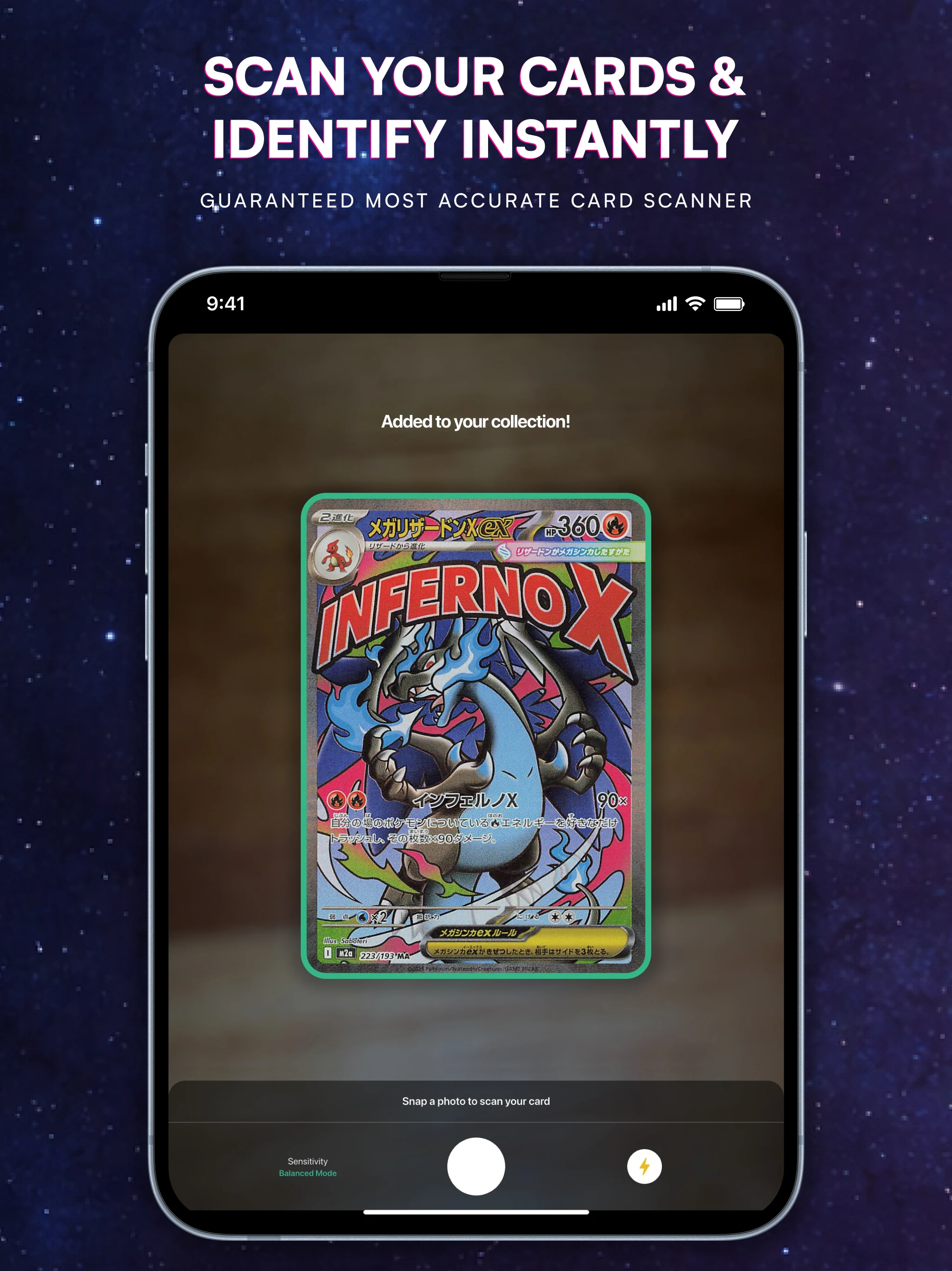 Shiny: TCG Card Scanner screenshot