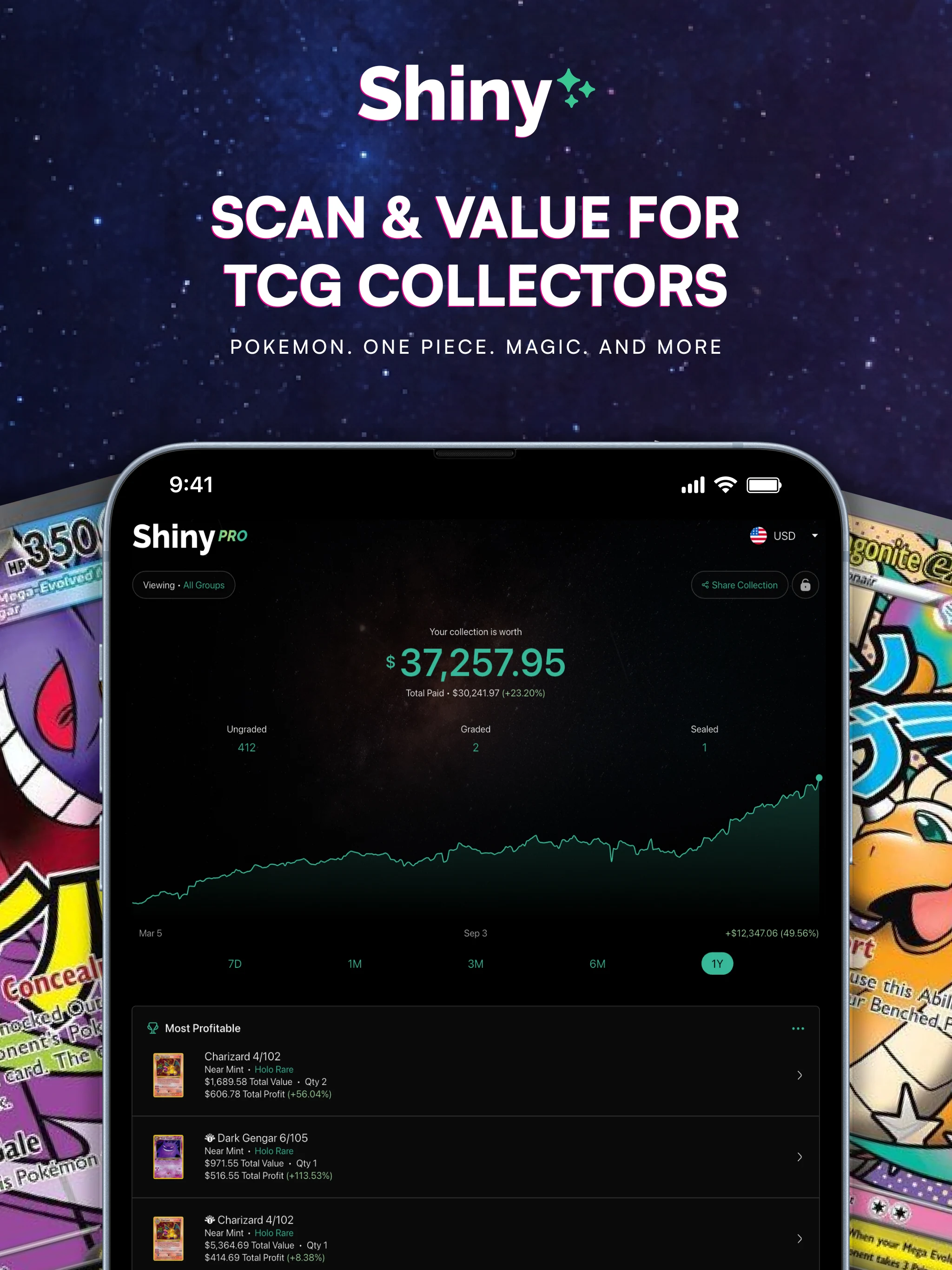 Shiny: TCG Card Scanner screenshot